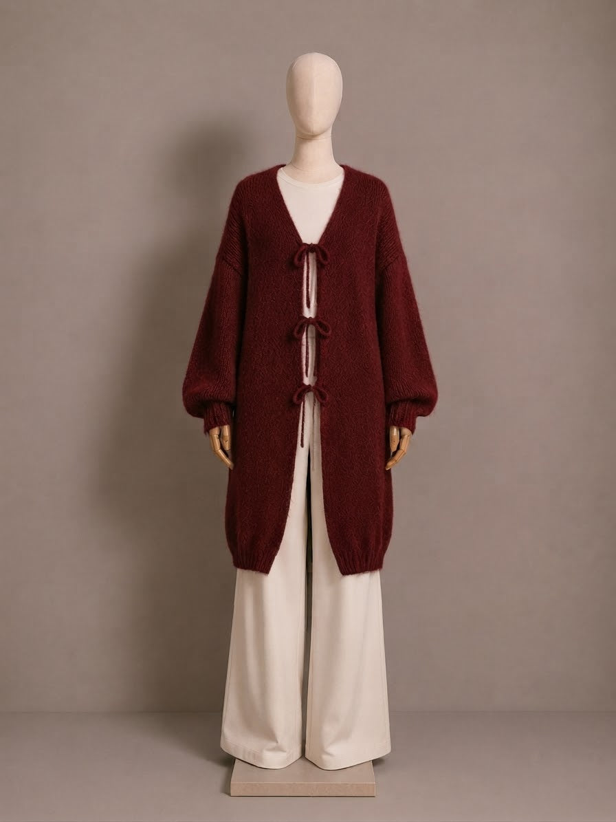 Zeinab Strickjacke lang