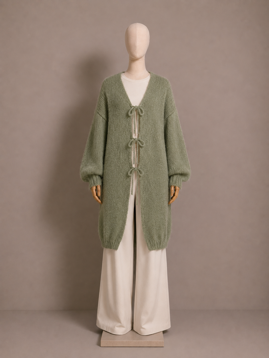 Zeinab Strickjacke lang