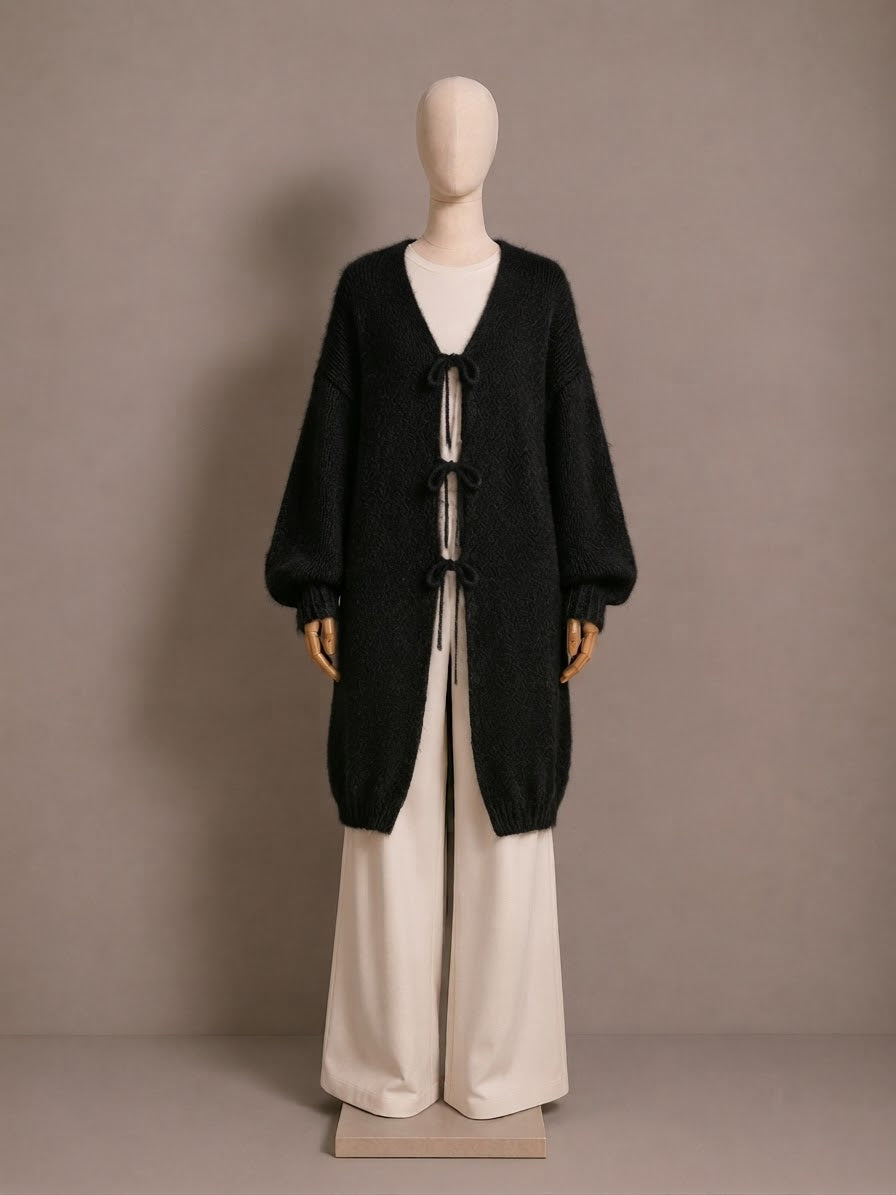 Zeinab Strickjacke lang